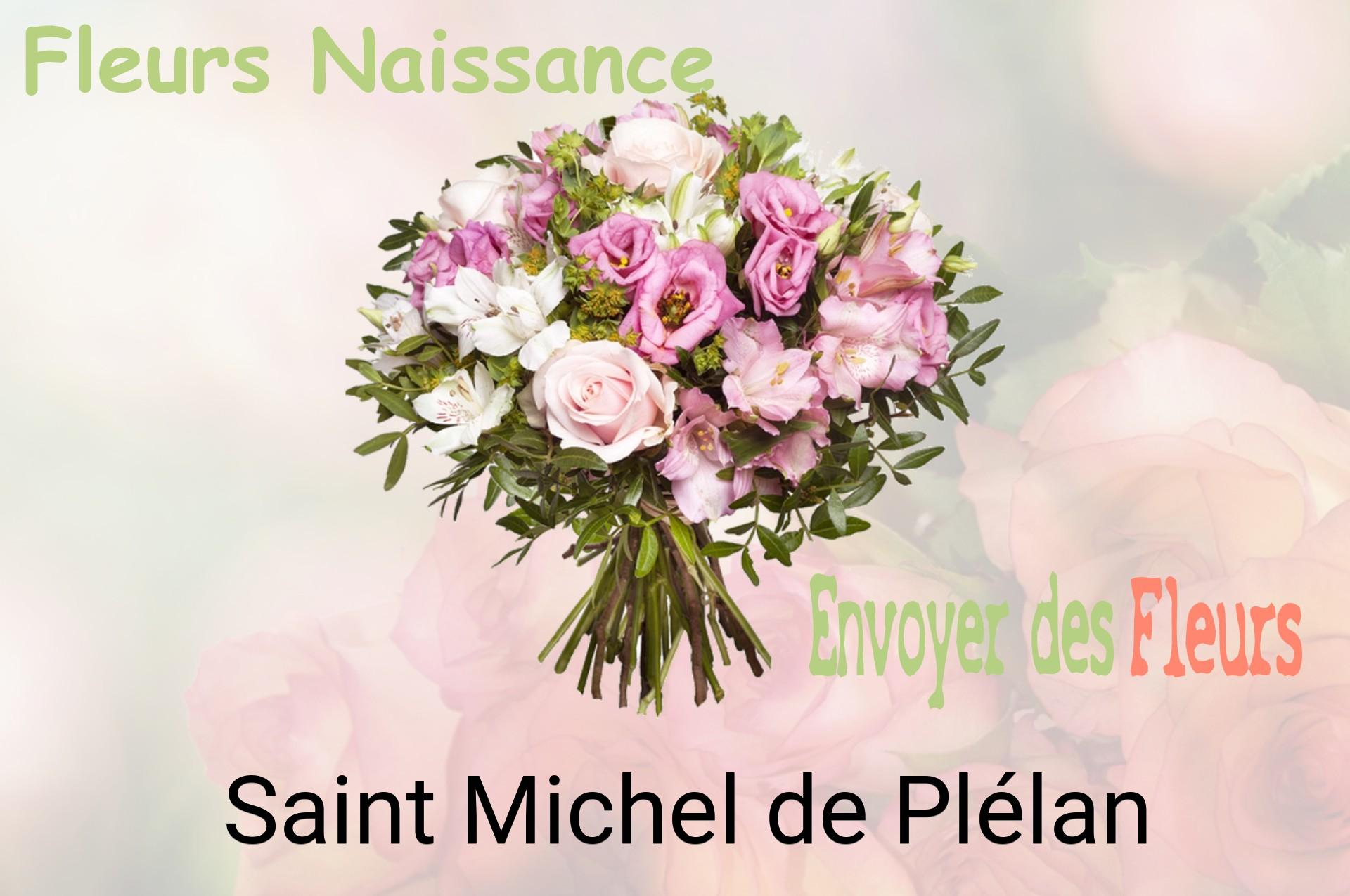 Bouquet de fleurs de naissance livré à Saint-Michel-de-Plélan