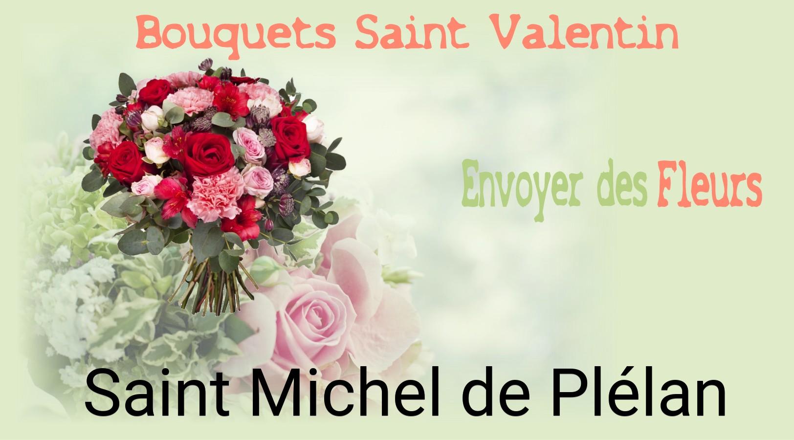 Roses de Saint-Valentin livrées à Saint-Michel-de-Plélan